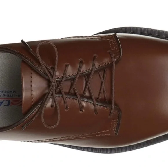 Vibram Rich Brown Leather Derbys